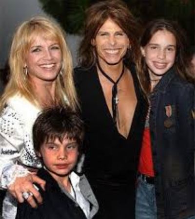 Picture of Teresa Barrick with her Ex-husband Steven Tylor, Daughter Chelsea Anna Tallarico and son Taj Monroe Tallarico.